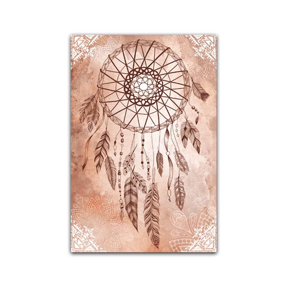 Toile boho attrape reves