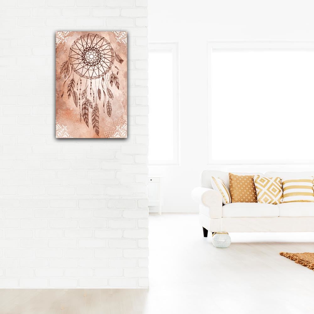 Toile boho attrape reves