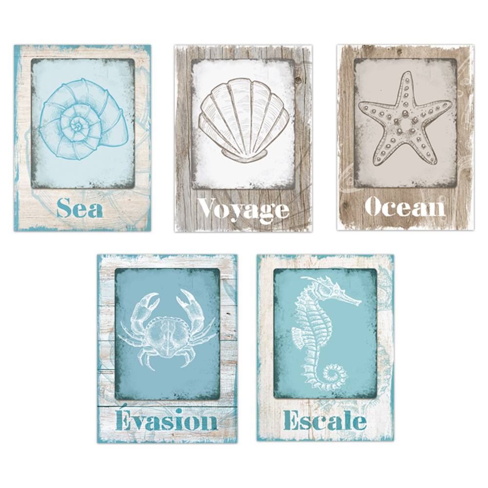 Toile bord de mer 5mods /10pcs