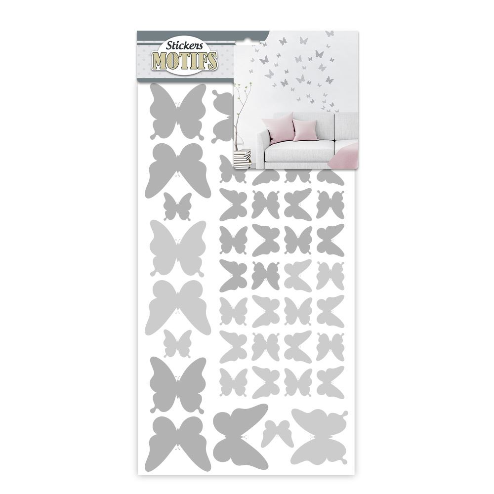 Sticker motif papillon