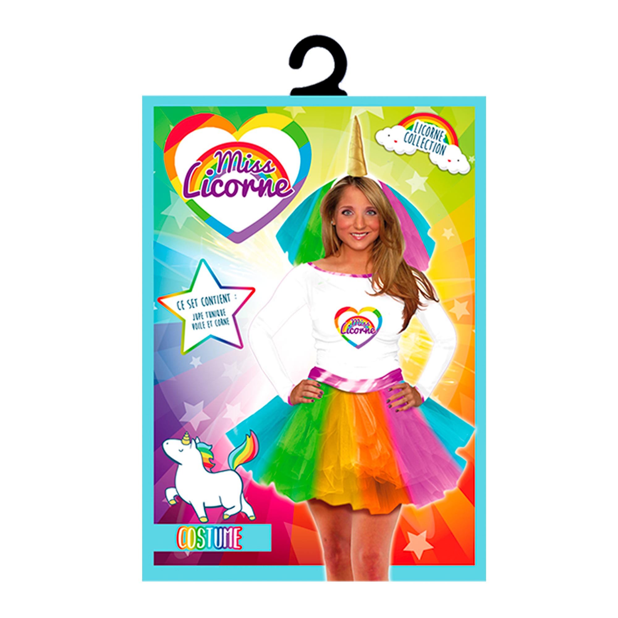 Costume miss licorne/
