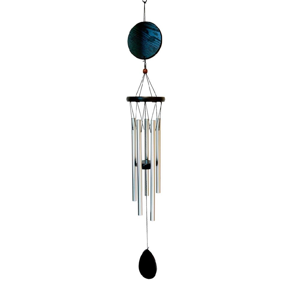 Carillon metal a/ bois cercle