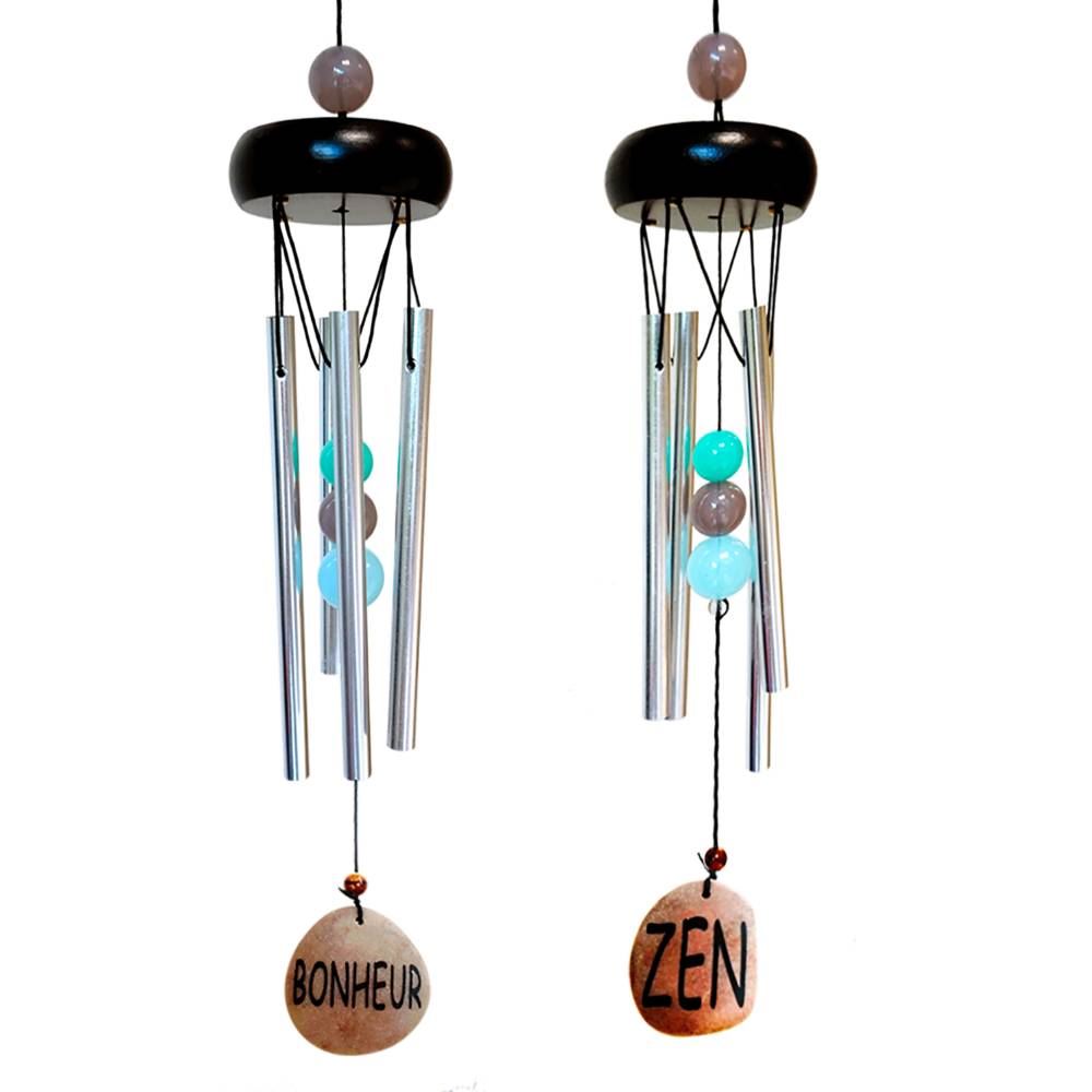 Carillon metal a/ texte 2mods /6pcs