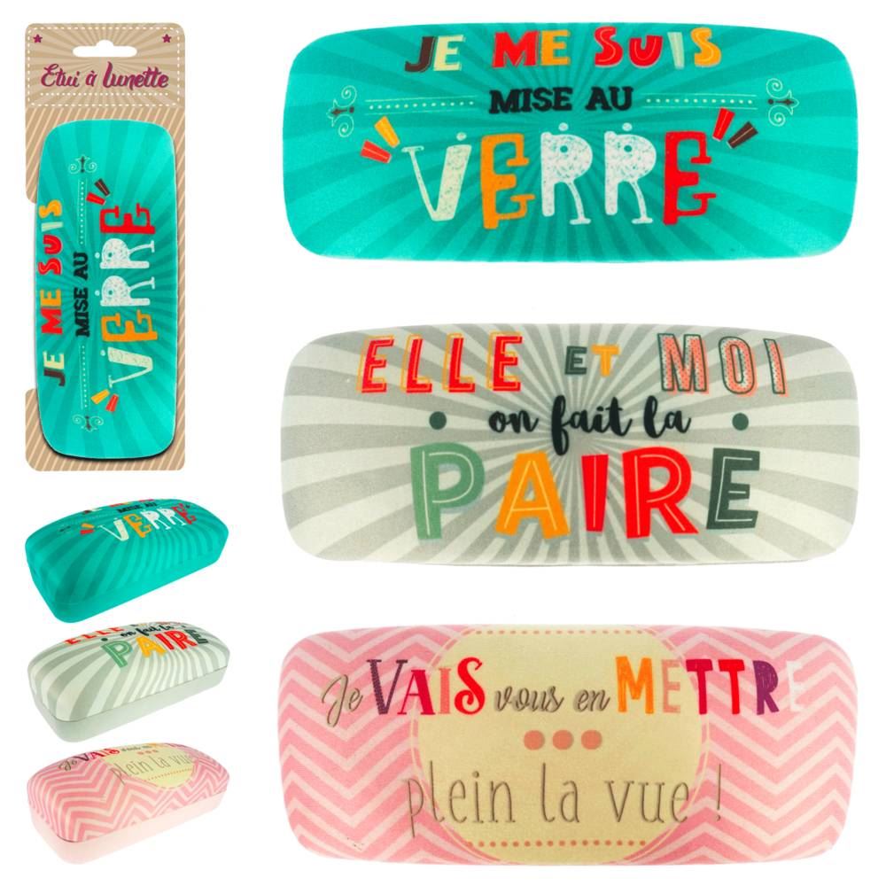 Etui a lunettes humo 3mods /9pcs