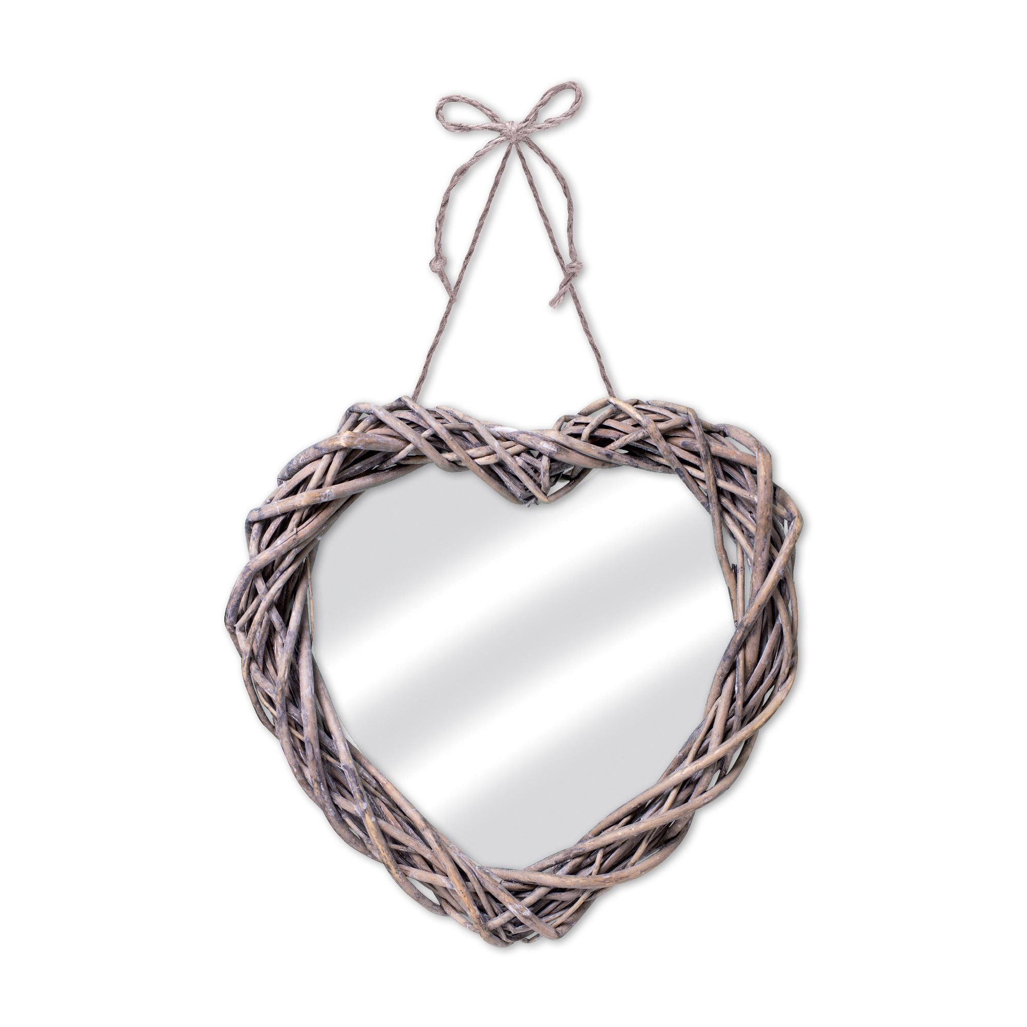 Sticker miroir coeur