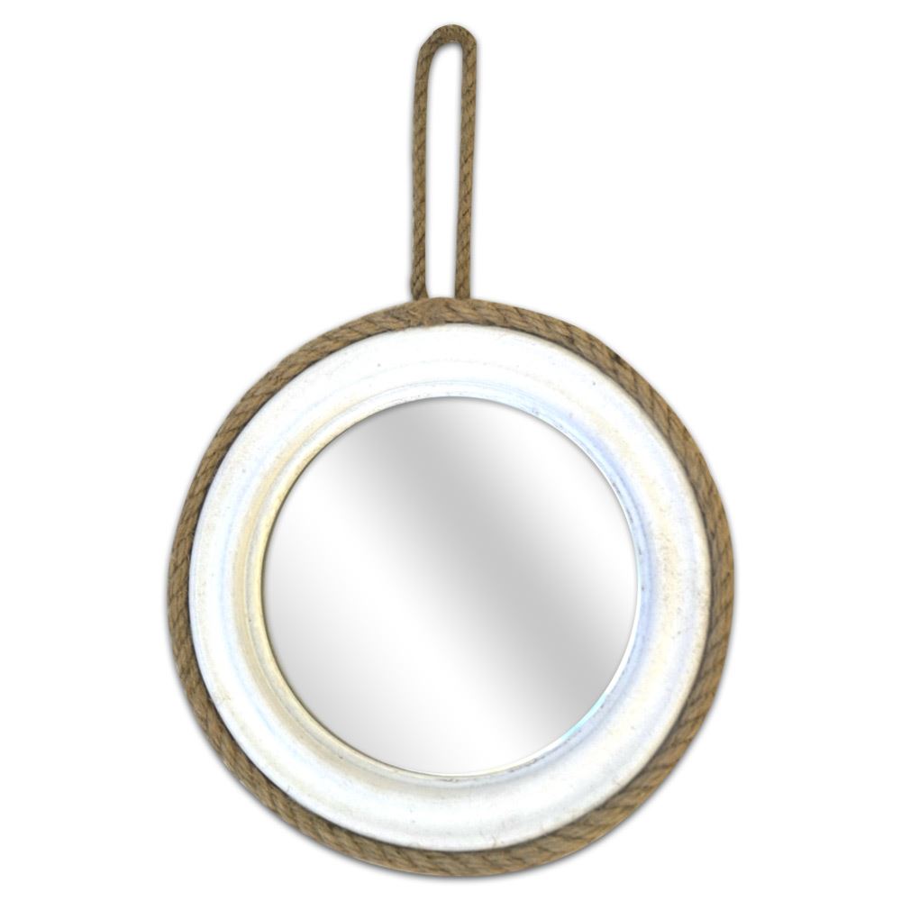Miroir blanc bord de mer