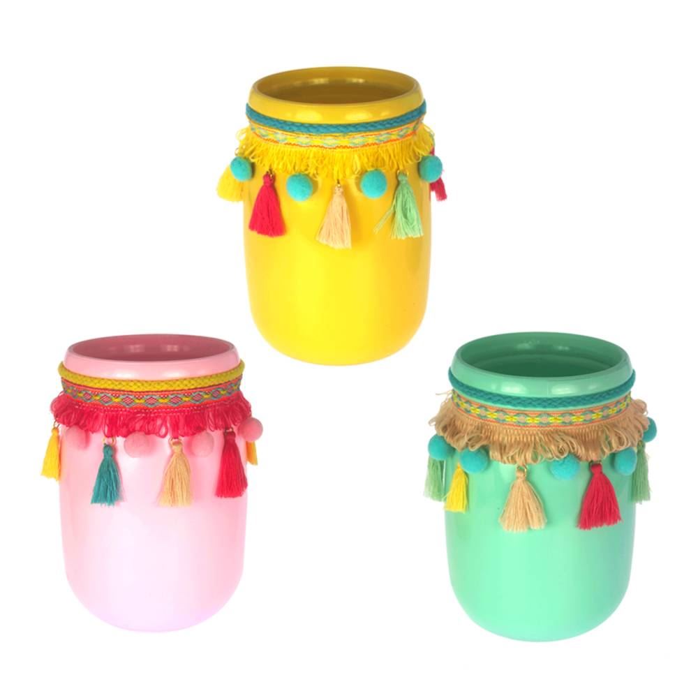 Vase bocal 3mods /6pcs