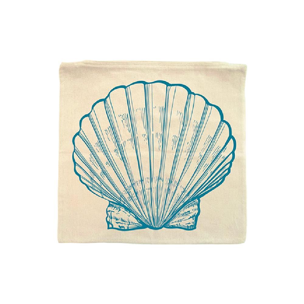 Housse coussin coquillage