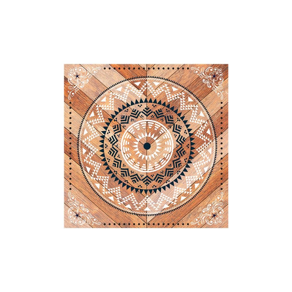 Toile ethnik 90x90cms modele 3