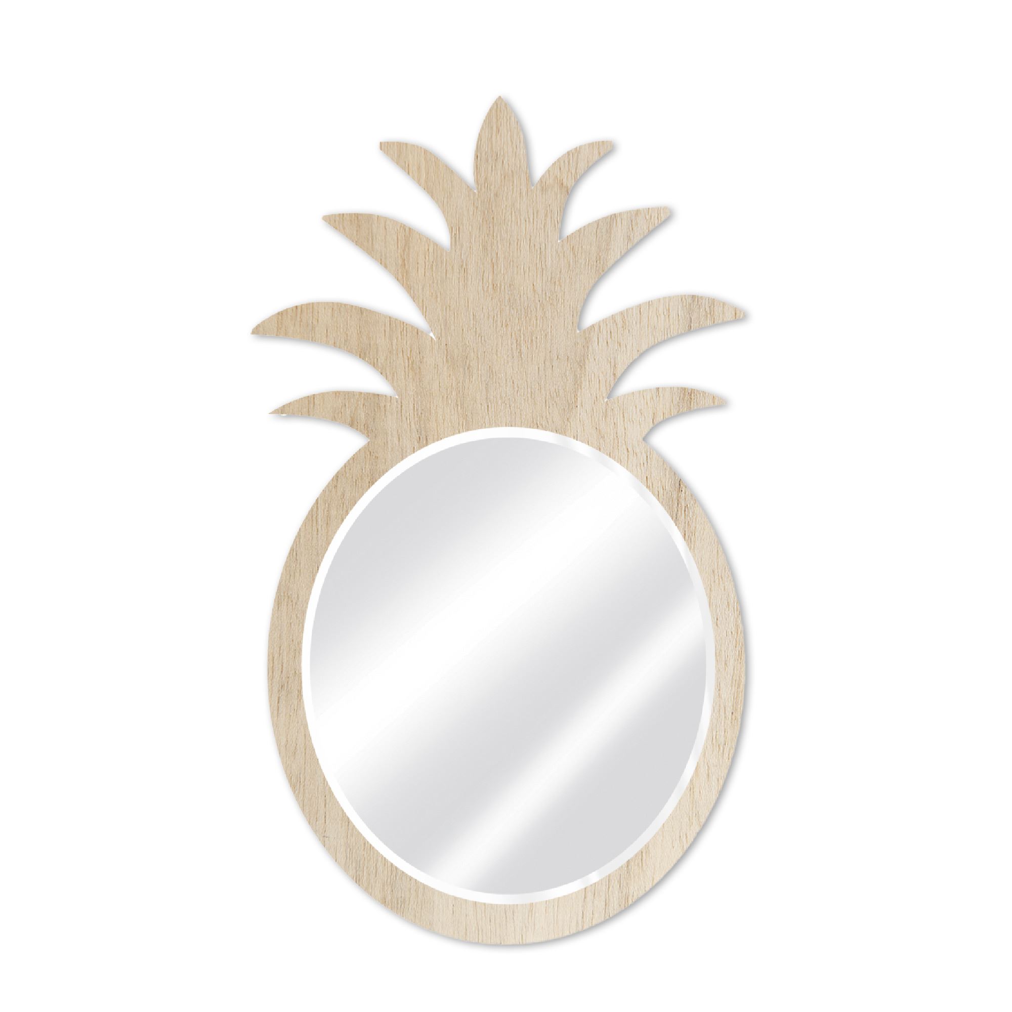 Sticker miroir ananas