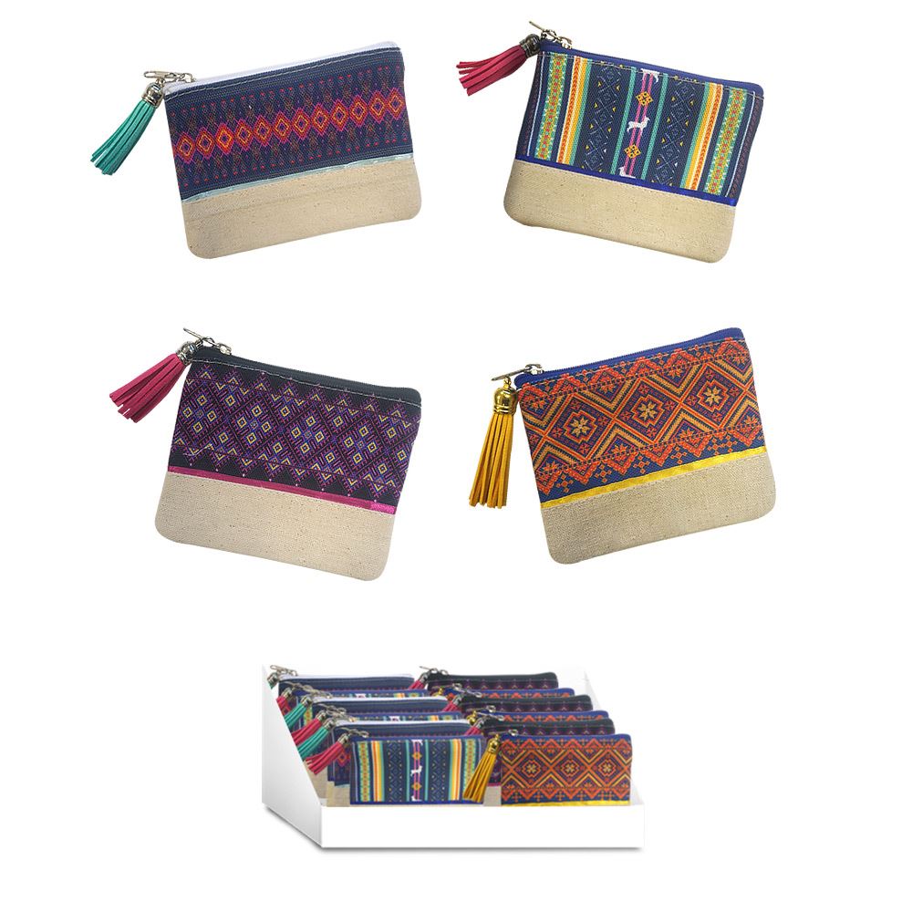 Porte monnaie ethnik 4mods /36pcs