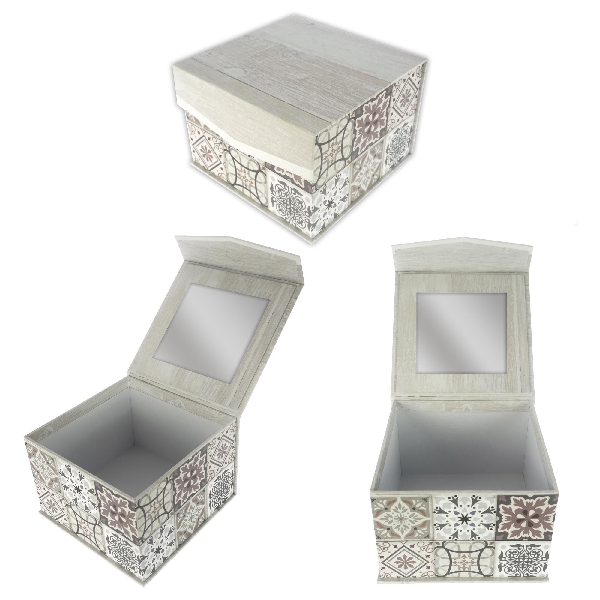 Boite a bijoux carreaux