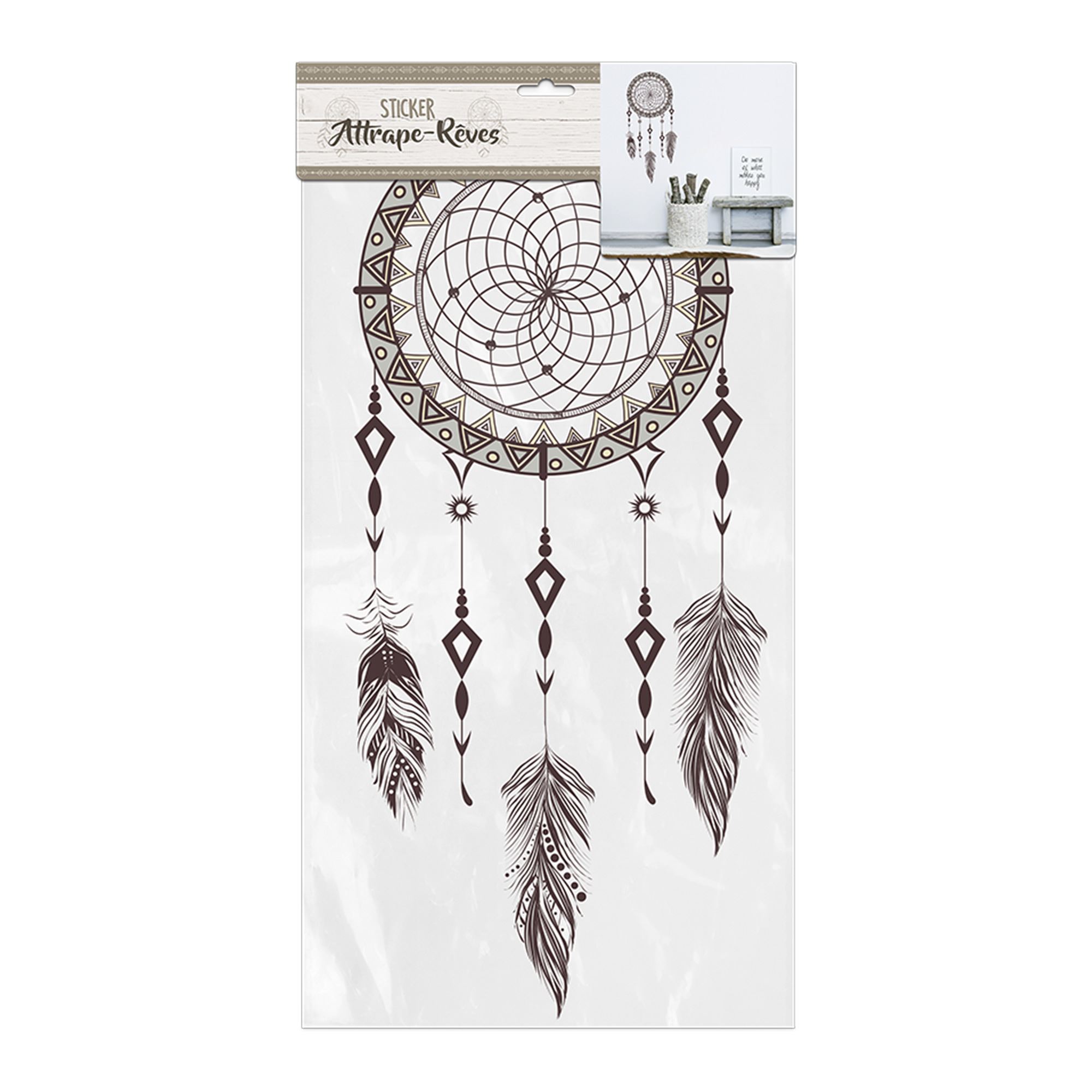Sticker boho attrape reves