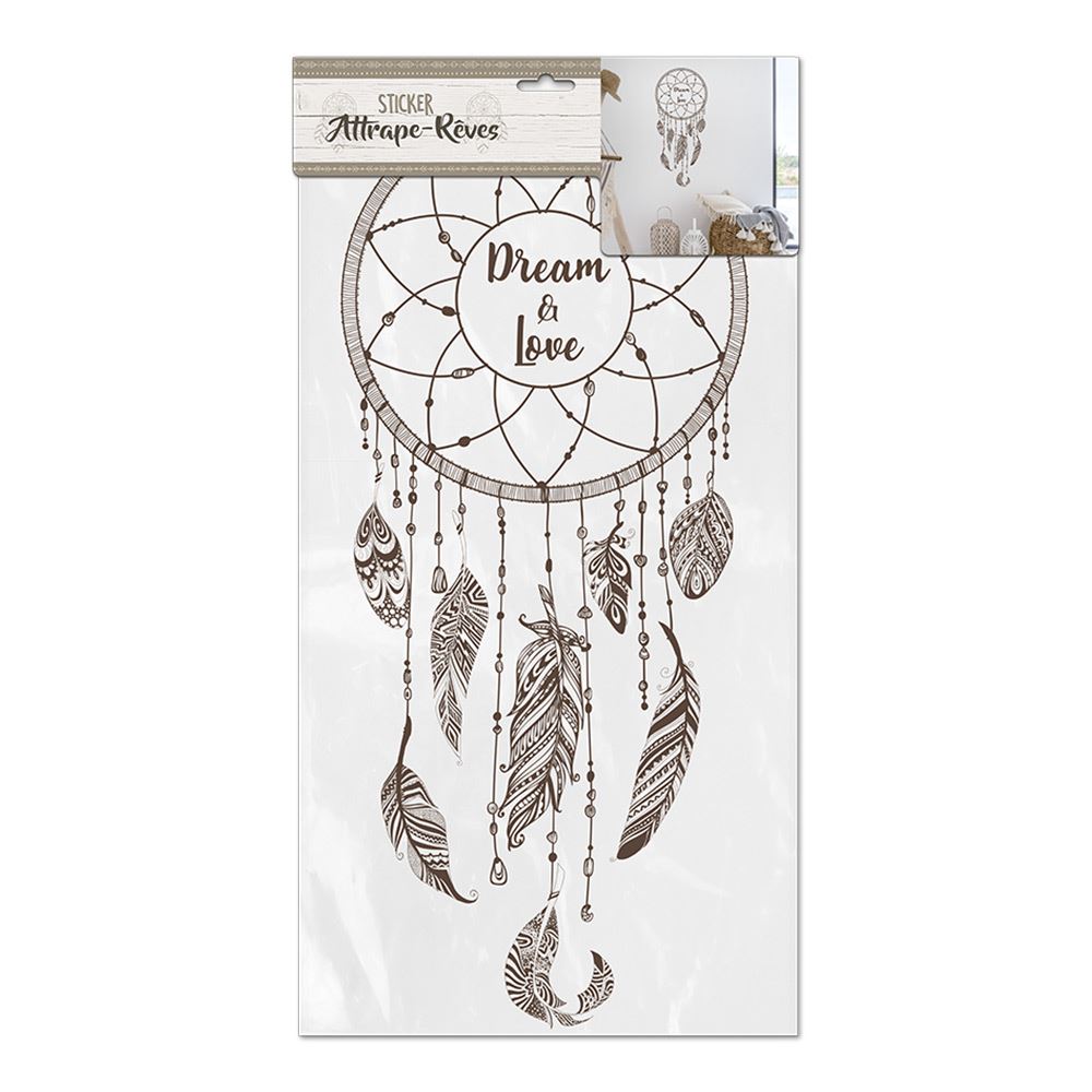 Sticker boho attrape reve love