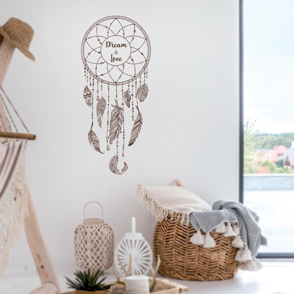Sticker boho attrape reve love