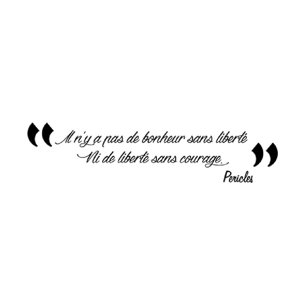 Sticker "il n y a pas..."