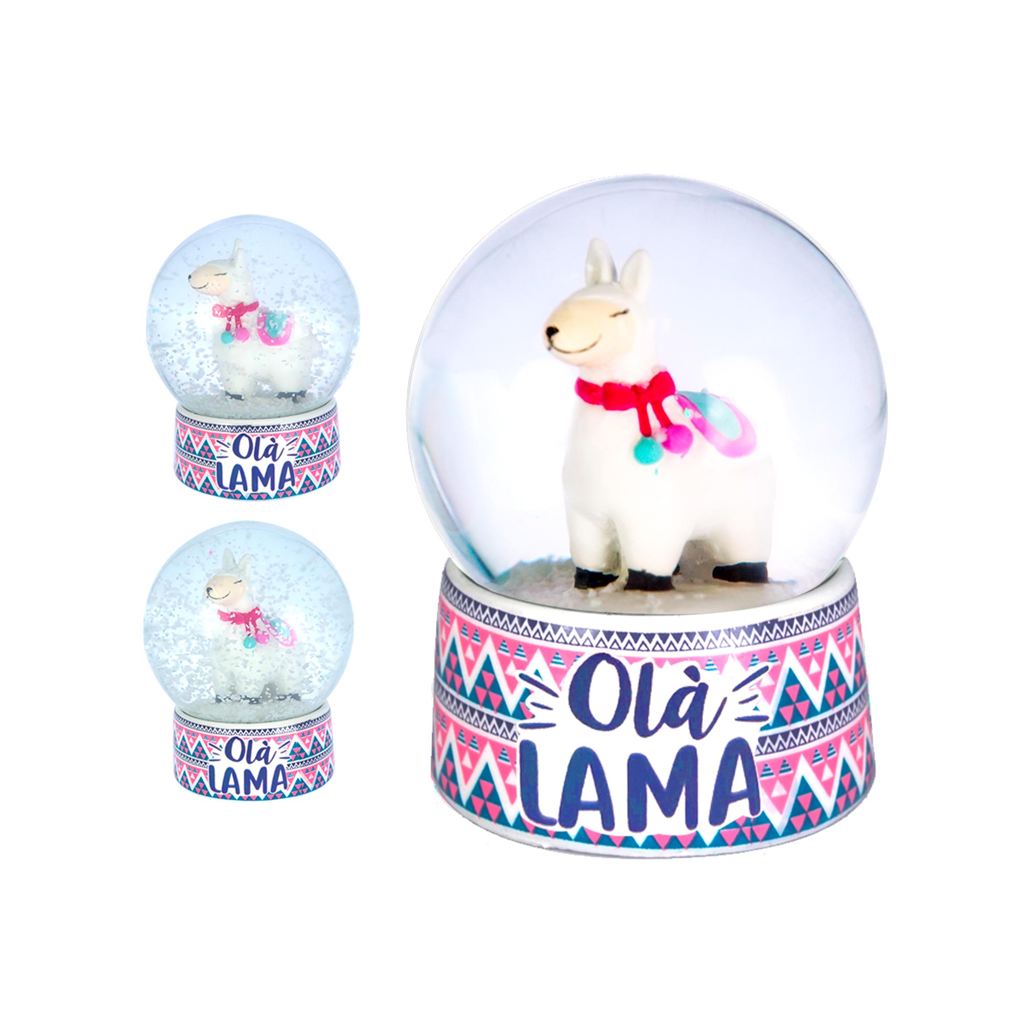 Boule d eau lama