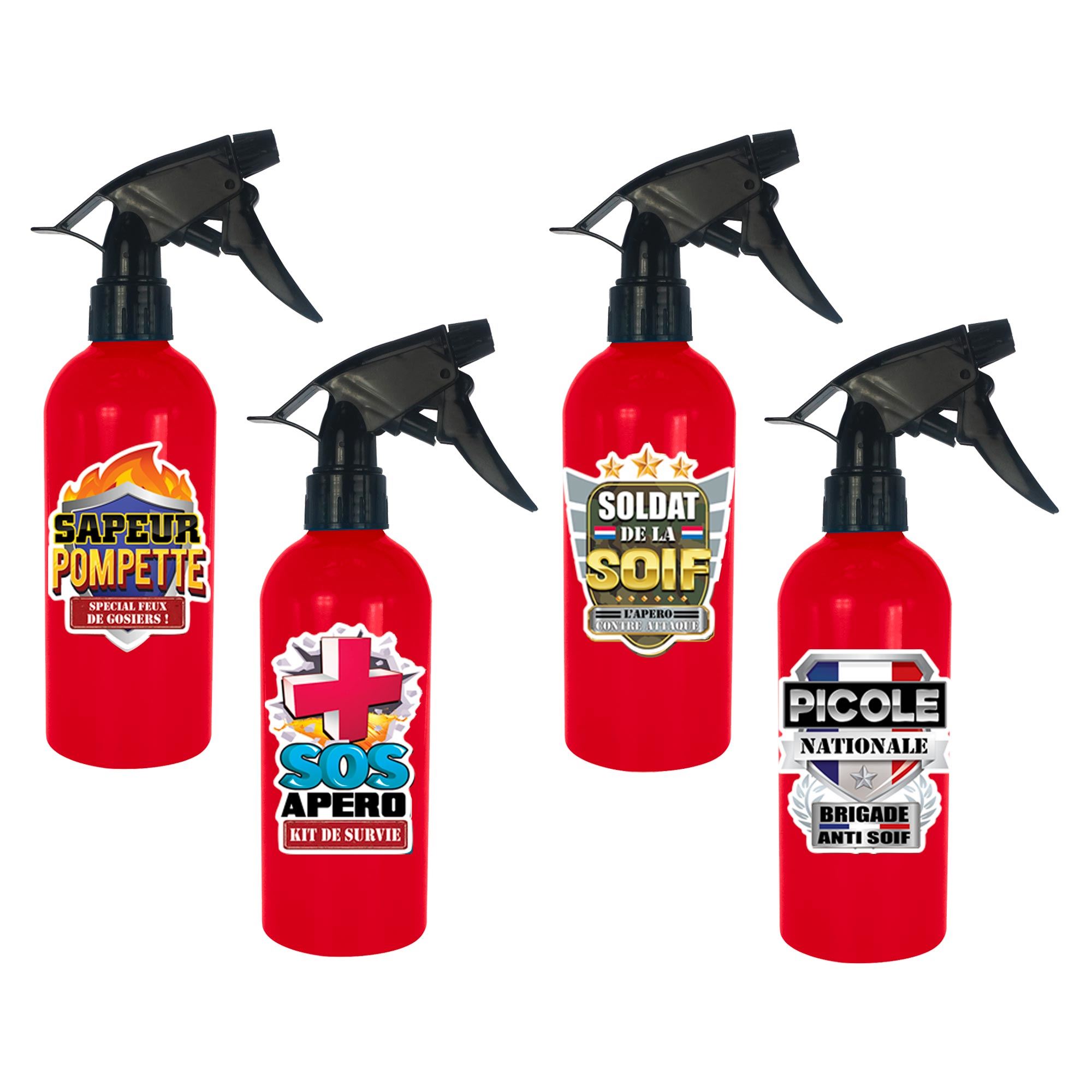 Extincteur de soif 4mods /16pcs