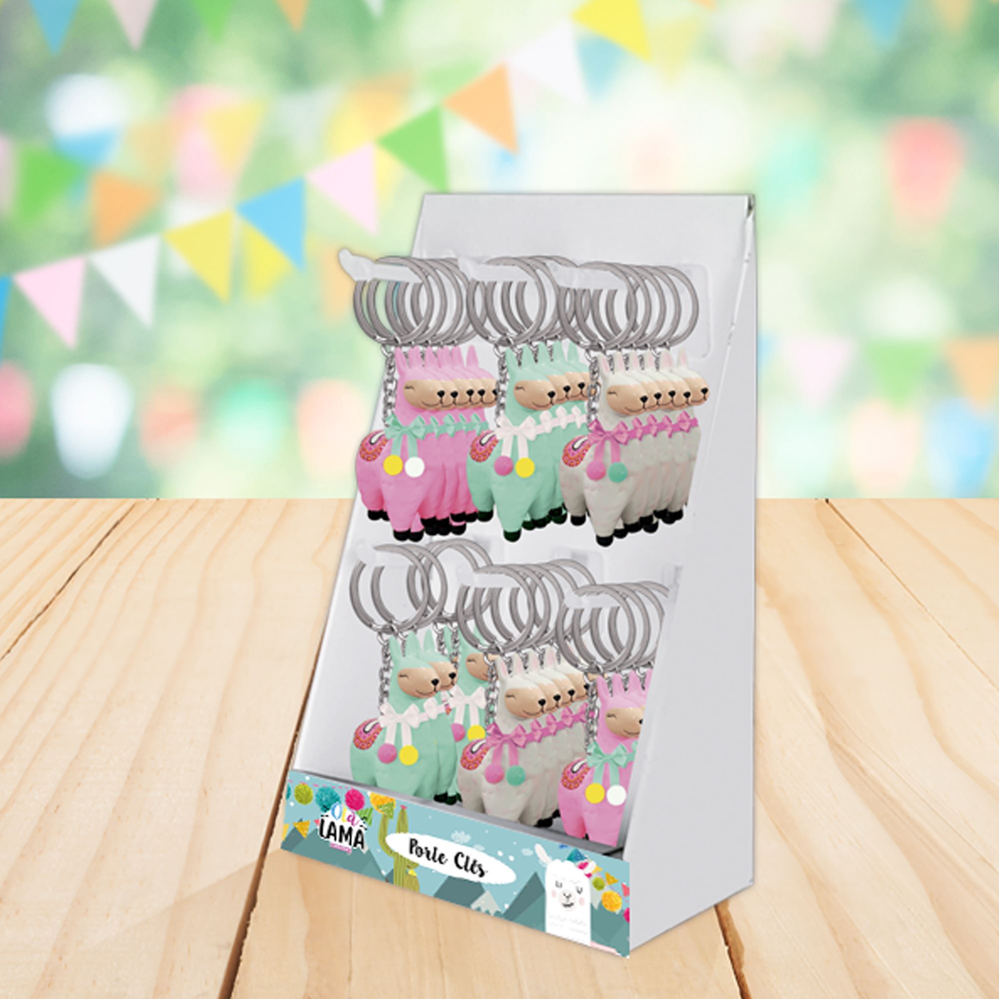 Porte cle lama 3mods /36pcs