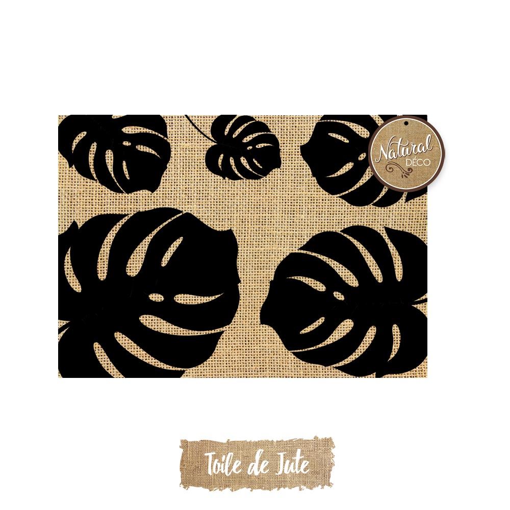 Set de table feuilles tropical n°1