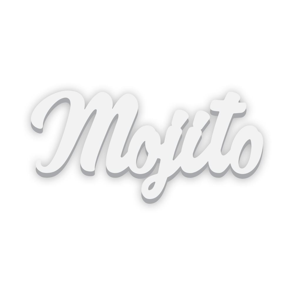 Mot deco mojito