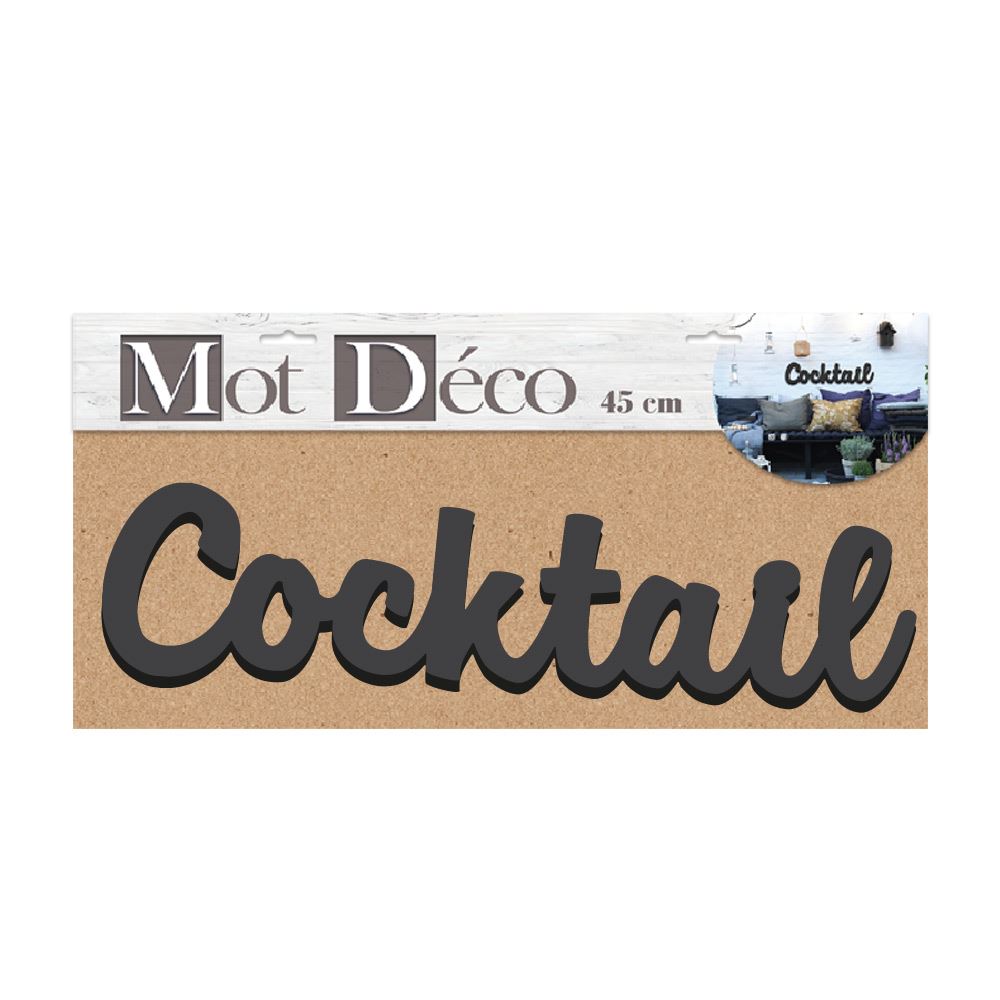 Mot deco cocktail
