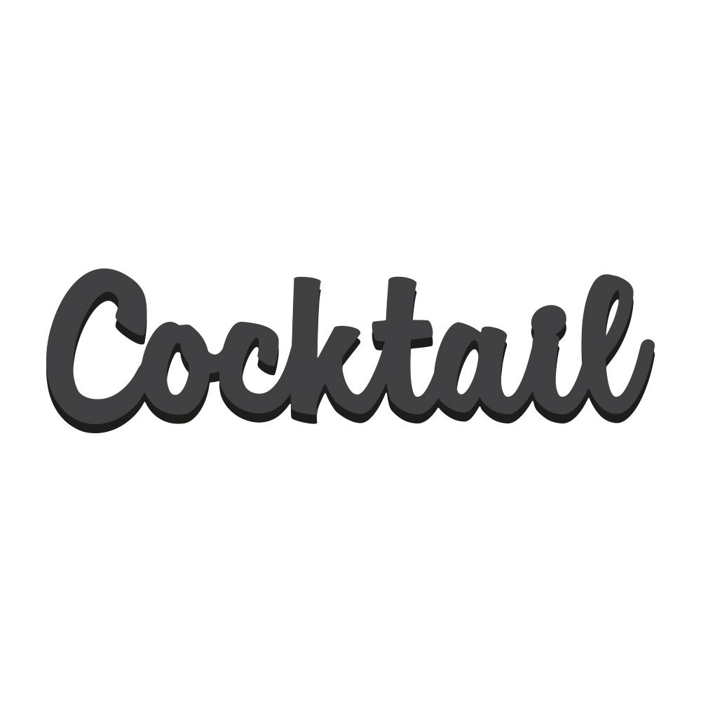 Mot deco cocktail