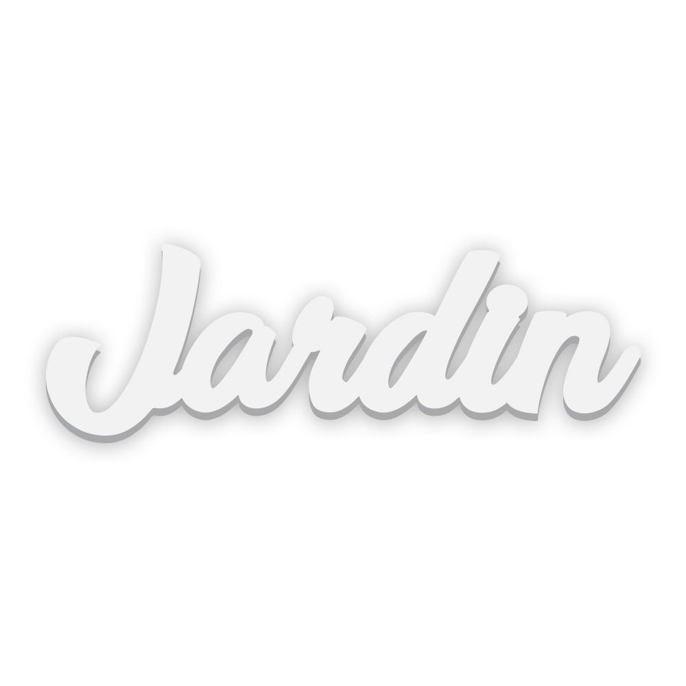 Mot deco jardin
