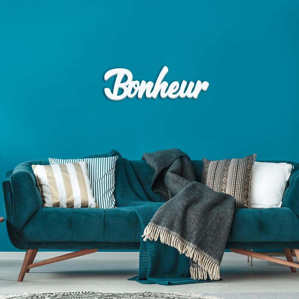 Mot deco bonheur