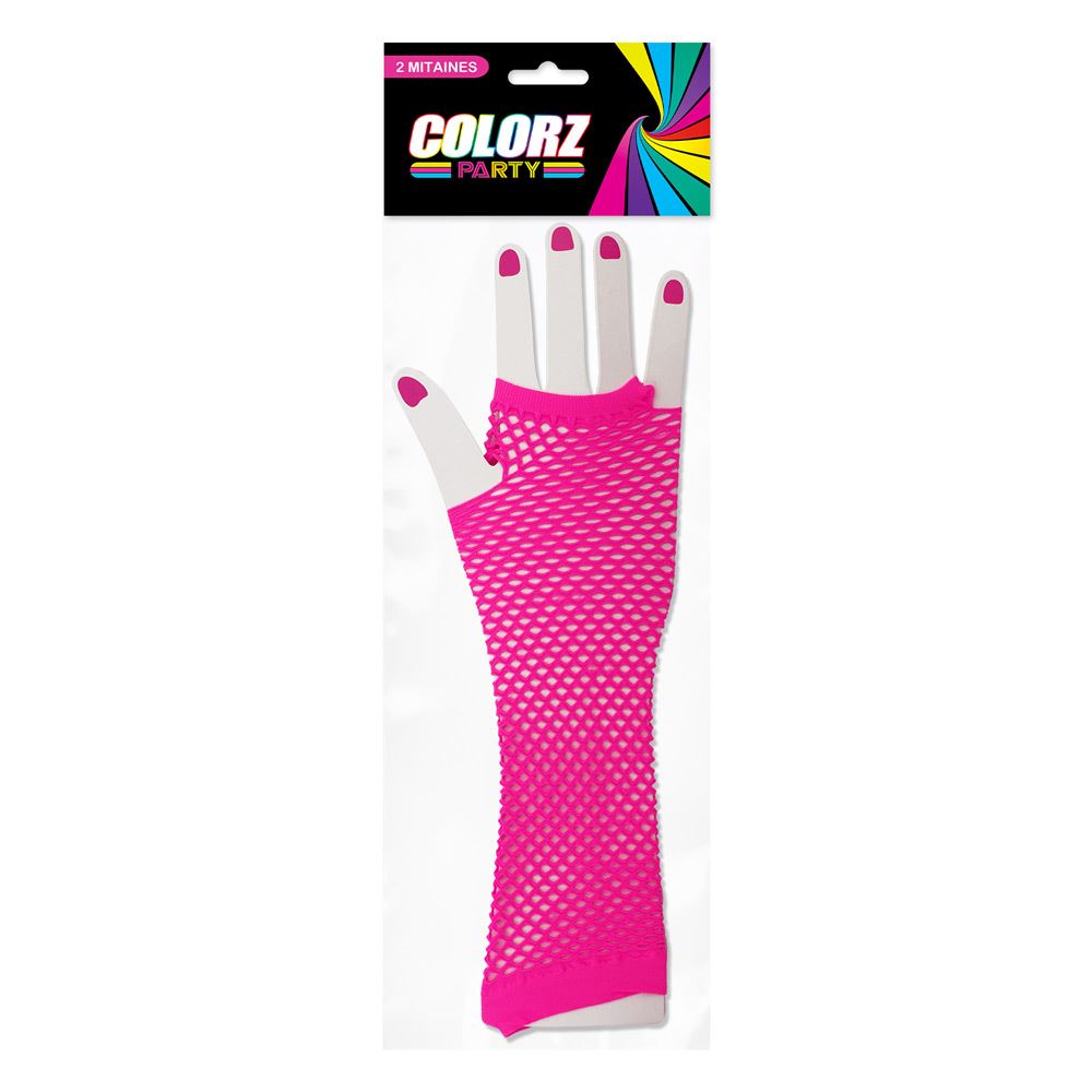 Mitaines colorz roses