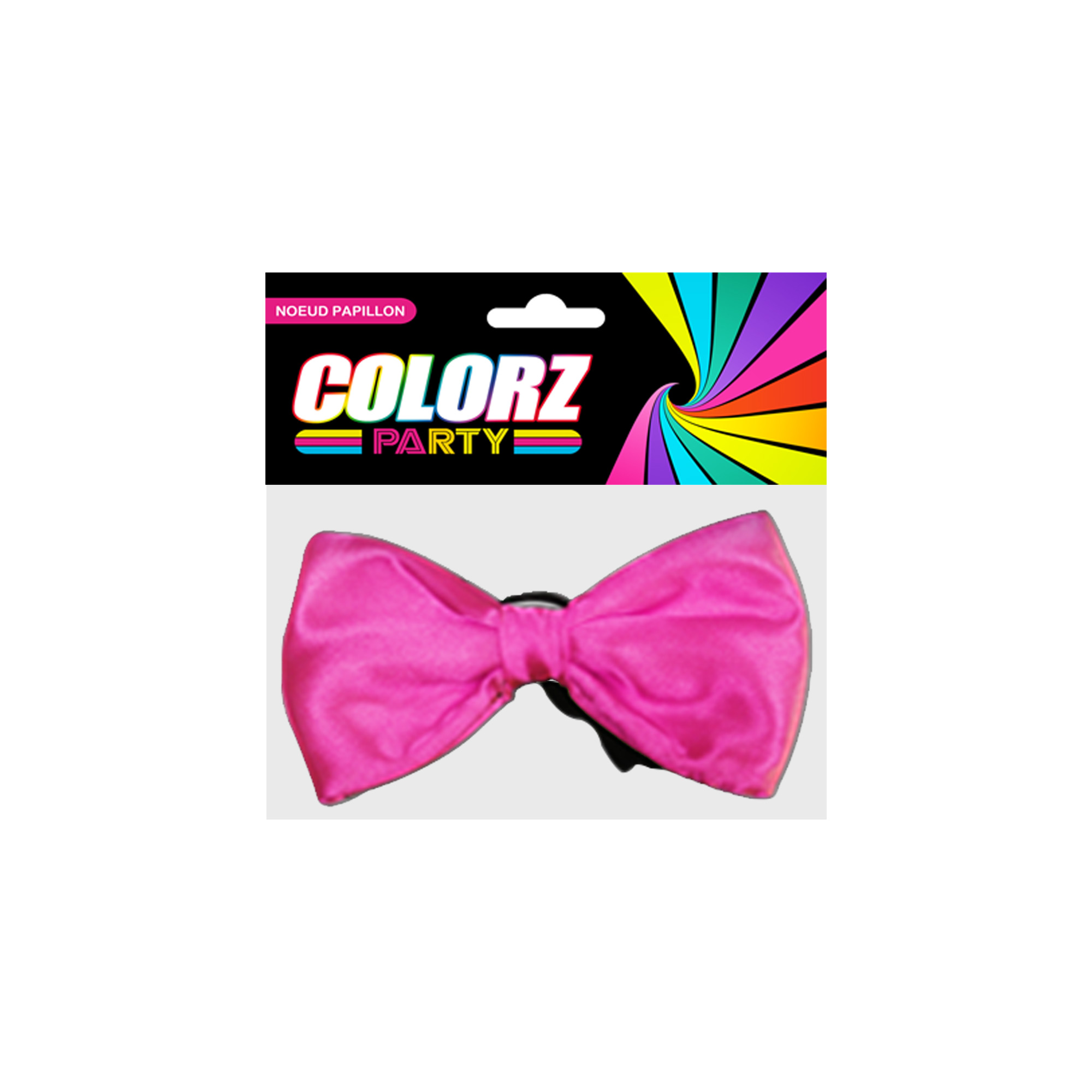 Noeud papillon colorz rose