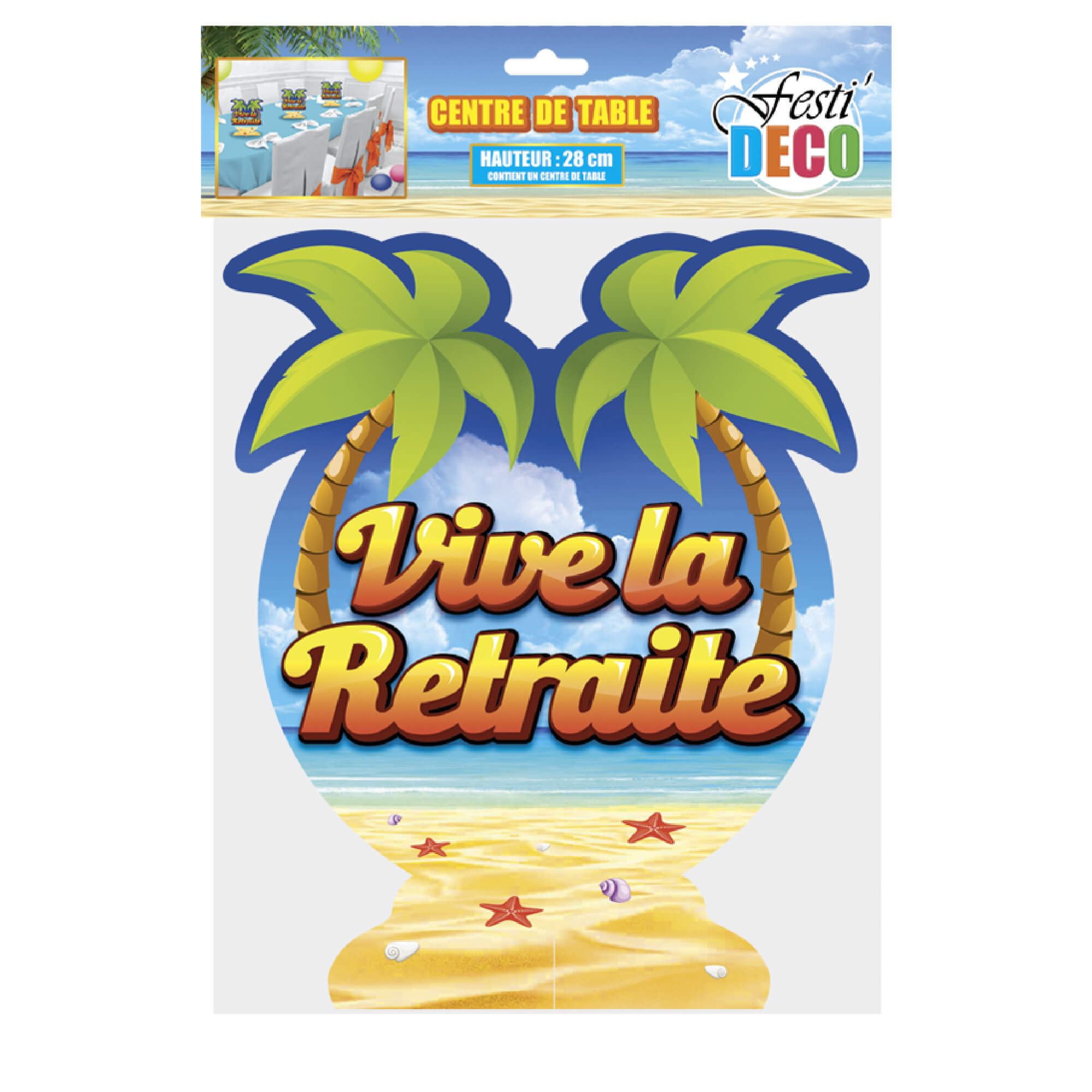Centre de table retraite