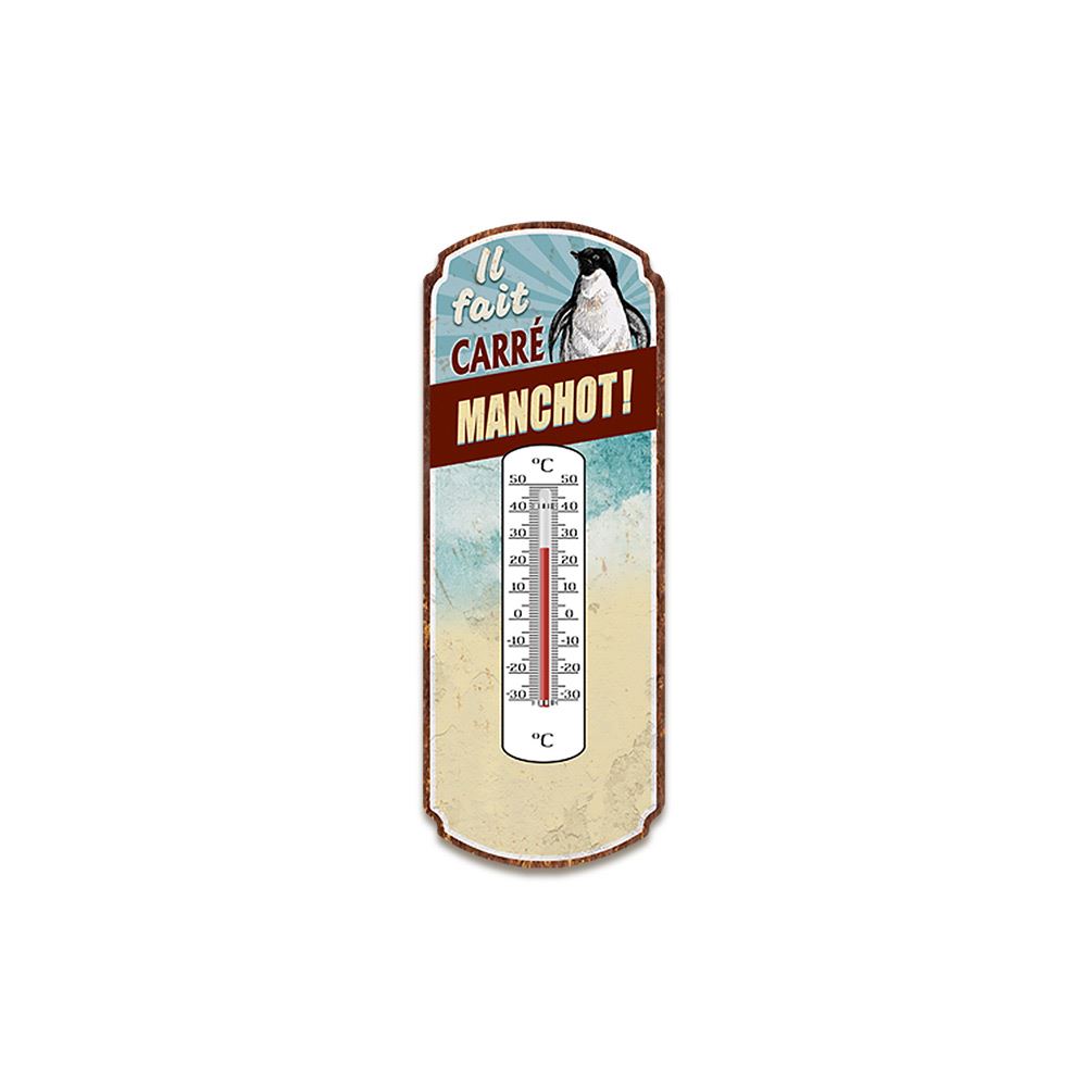 Thermometre "carre manchot"