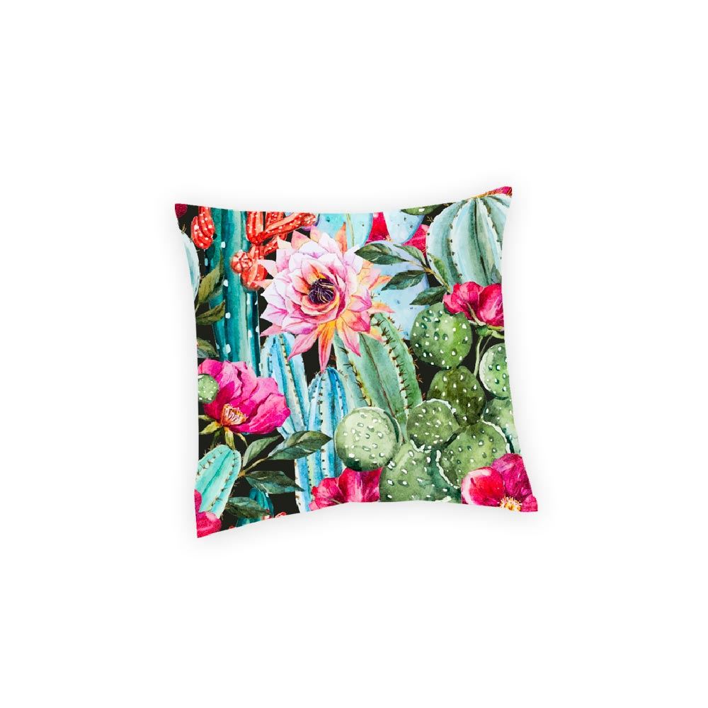 Housse coussin rose