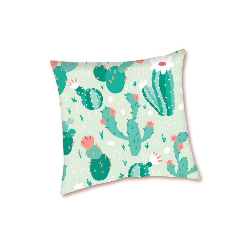 Housse coussin cactus