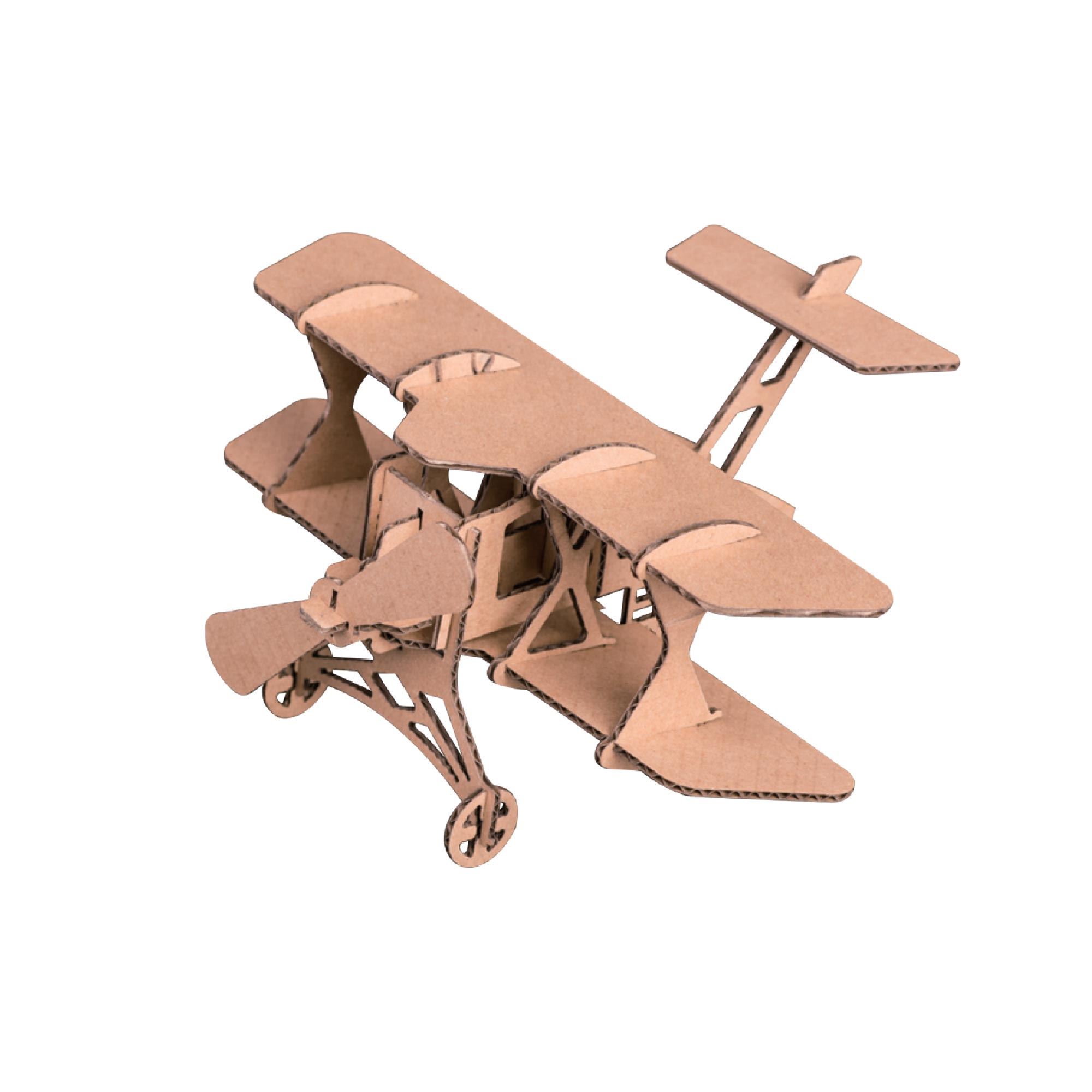 Deco carton 3d pm avion/