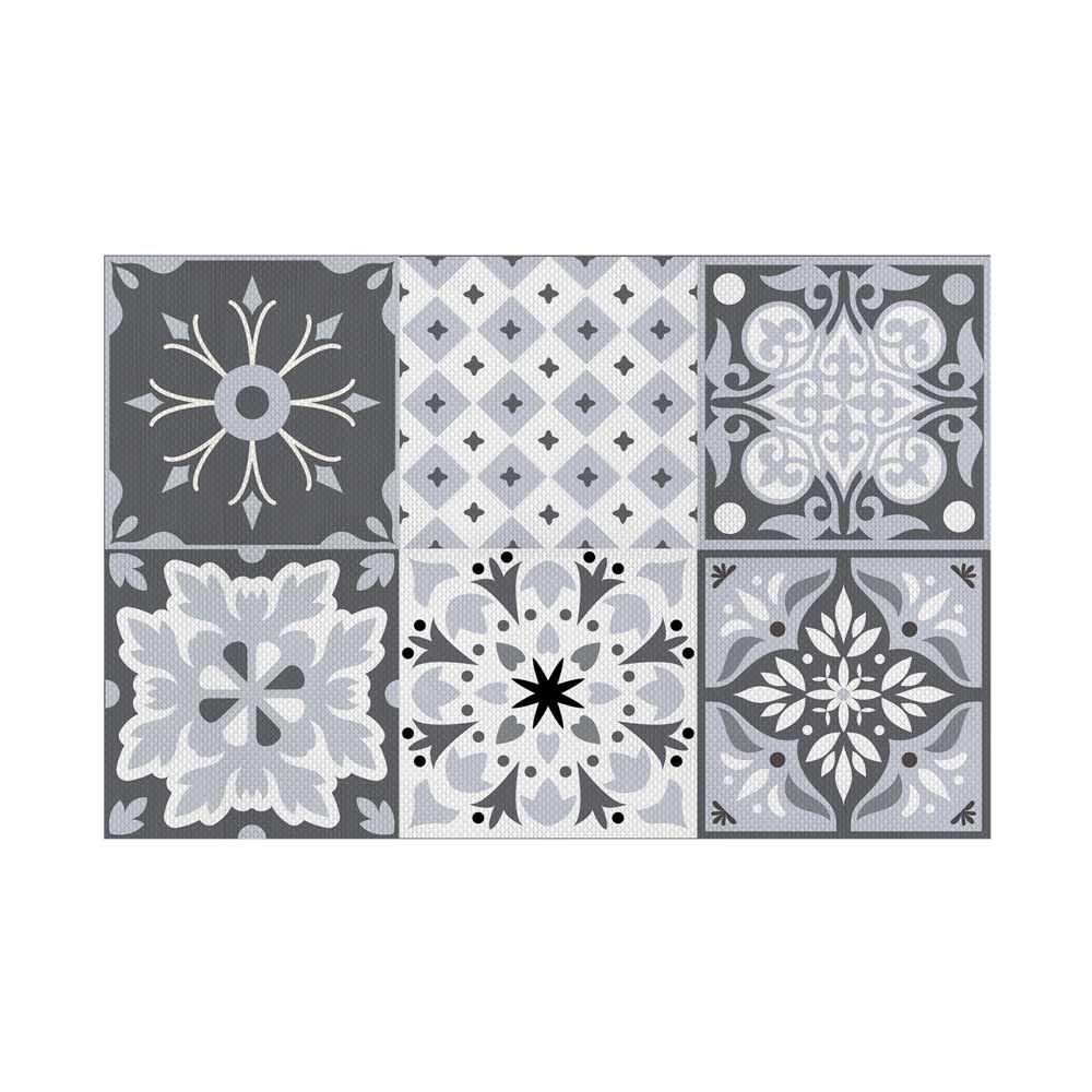 Set de table carreaux ciment n°4