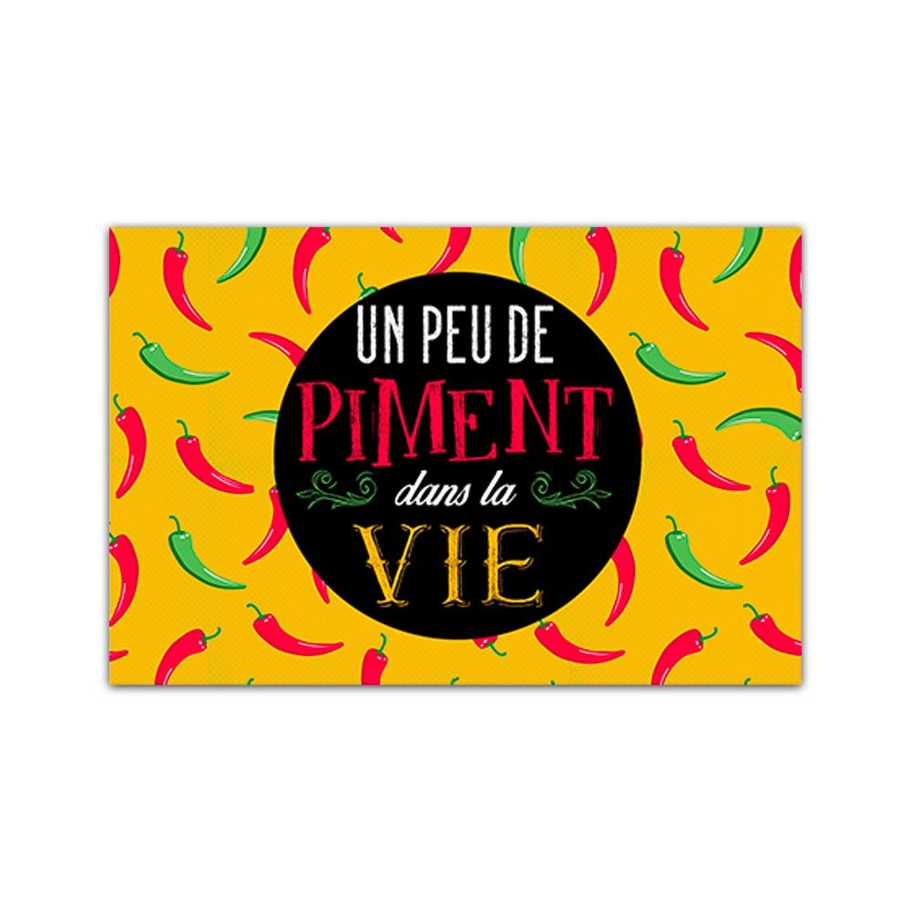 Set de table humo "un peu..."