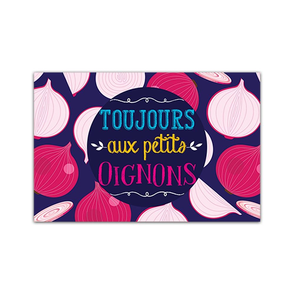 Set de table humo "toujours ..."