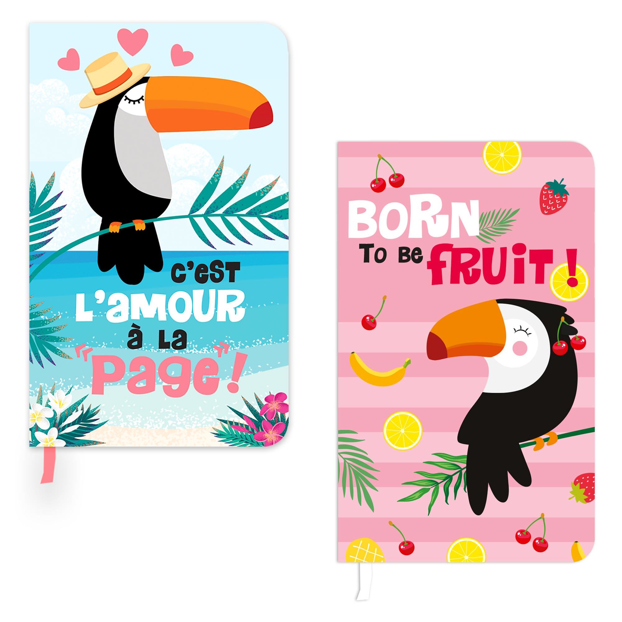 Carnet toucan 2mods /24pcs