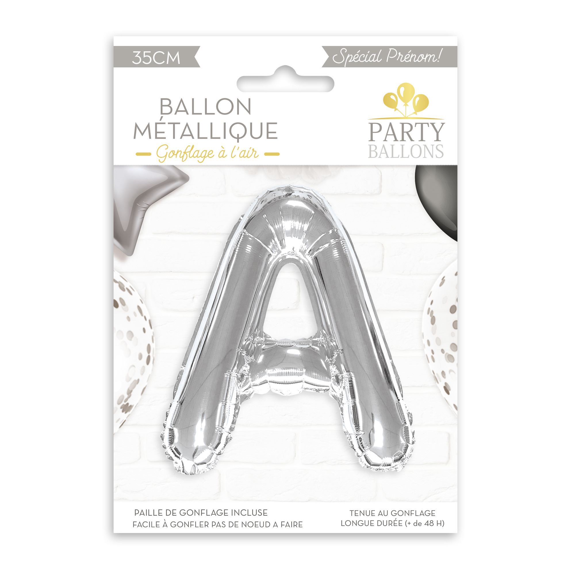 Ballon metallique a