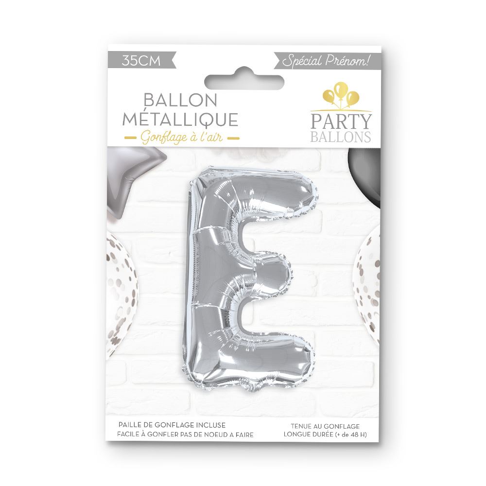 Ballon metallique e