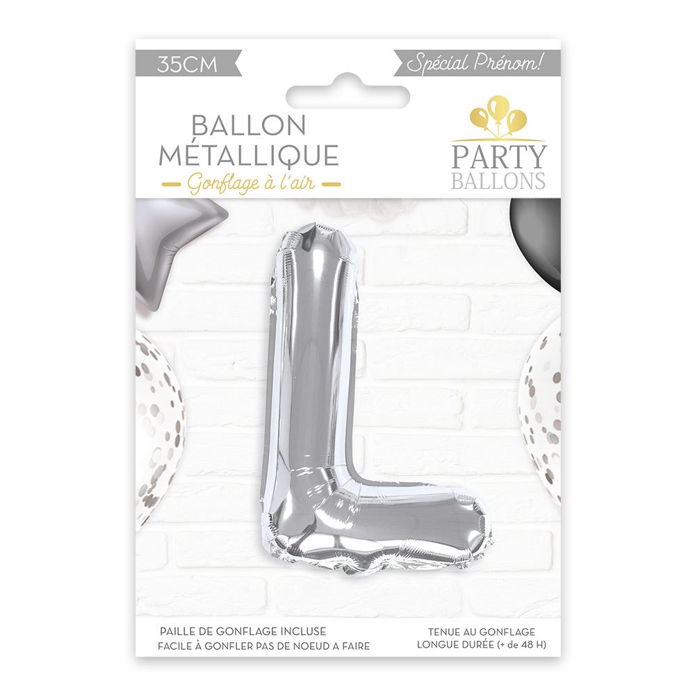 Ballon metallique l