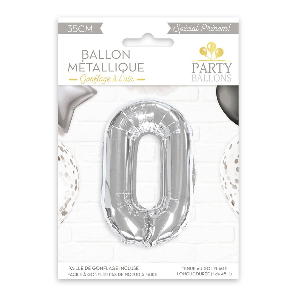 Ballon metallique o
