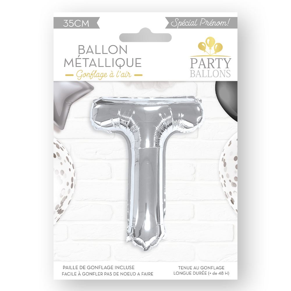 Ballon metallique t