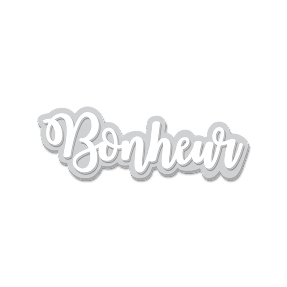 Mot deco "bonheur"