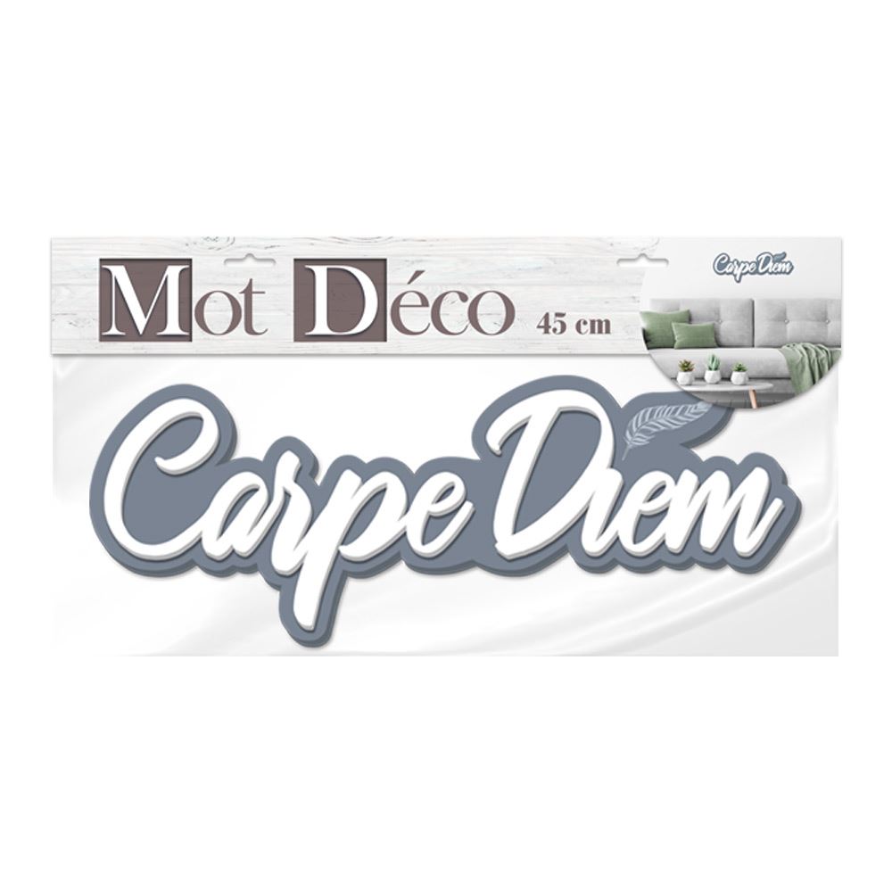 Mot deco "carpe diem"