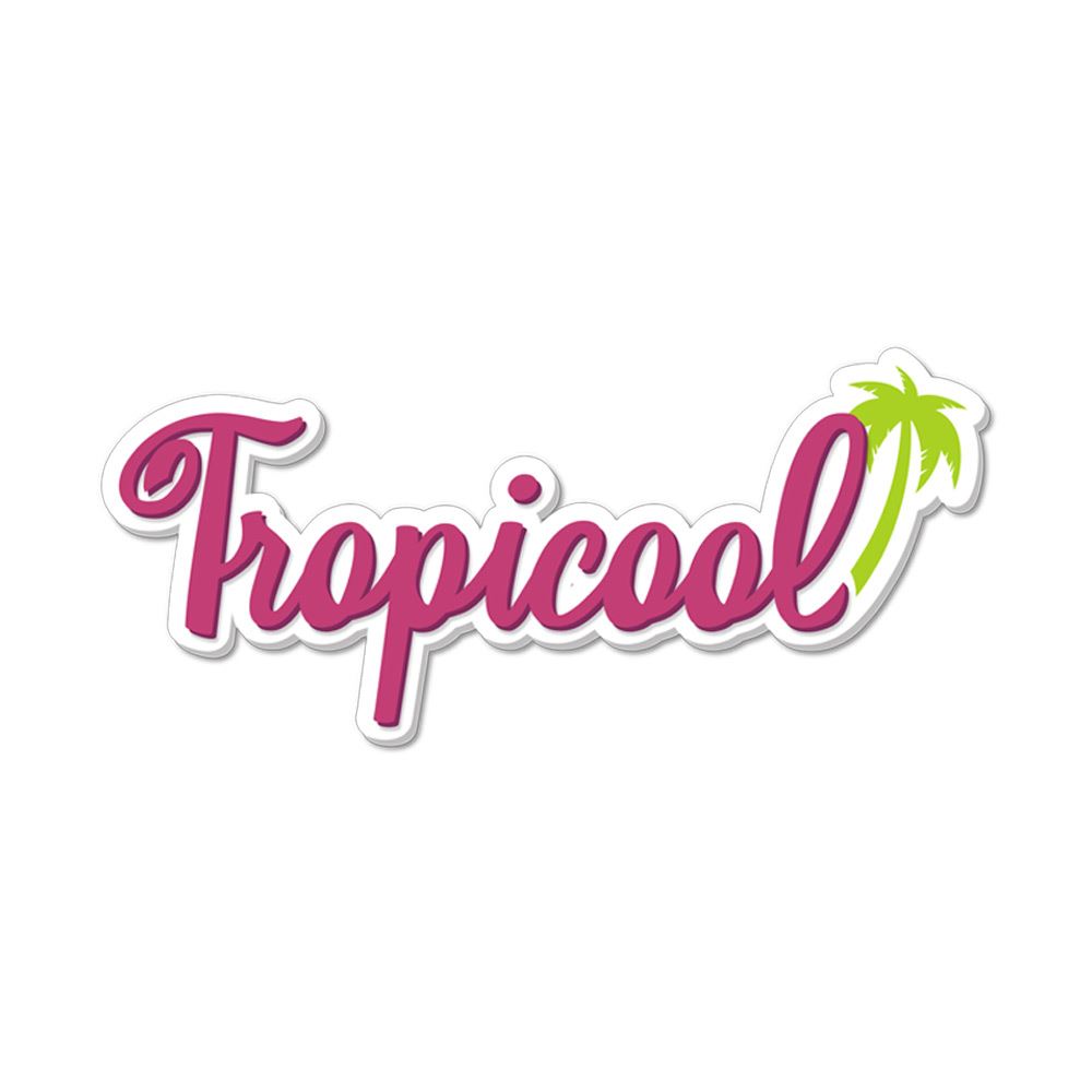 Mot deco "tropicool"
