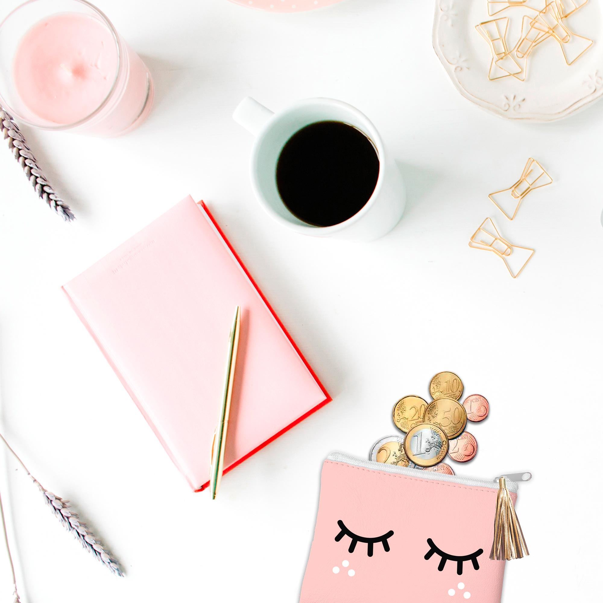 Porte monnaie cils 2mods /36pcs