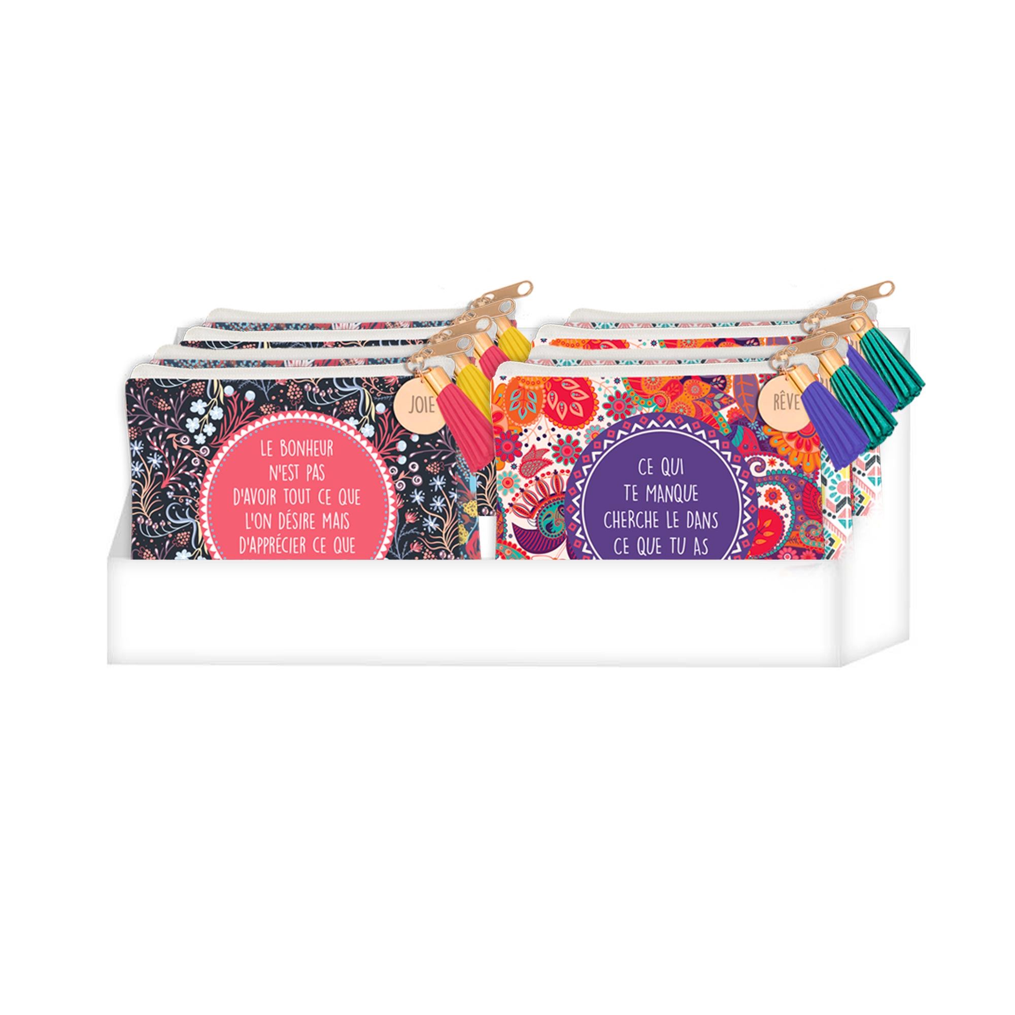 Porte monnaie bien etre 4mods /36pcs